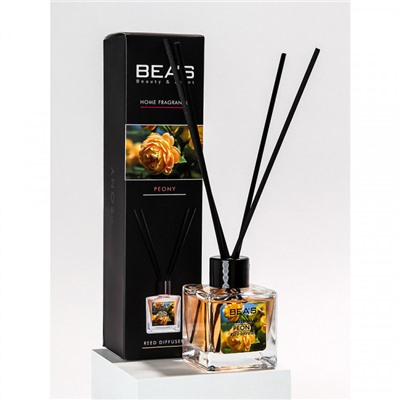 СУПЕР ЦЕНА! Ароматический диффузор с палочками Beas Peony - Пион - 50 ml