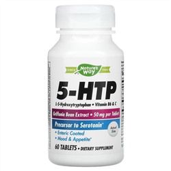 Натурес Вэй, 5-HTP, 50 мг, 60 таблеток