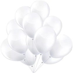 Набор воздушных шариков - Белый 10шт