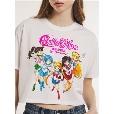 Maglietta cropped Sailor Moon / Alcott