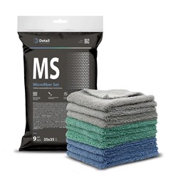Набор микрофибровых полотенец MS "Microfiber Set" (9 шт.)