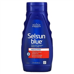 Selsun Blue, Шампунь против перхоти, лечебный, 325 мл (11 жидк. Унций)
