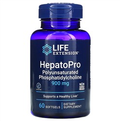 Life Extension, HepatoPro, 900 мг, 60 мягких таблеток