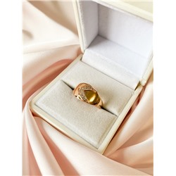 Кольцо из Дубайского золота"Невероятный блеск"