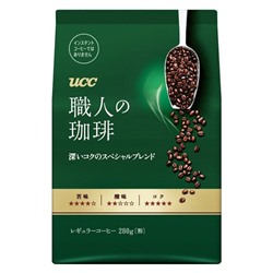 UCC Кофе молотый Craftsman's coffee насыщенный аромат мягкая упаковка 280 гр