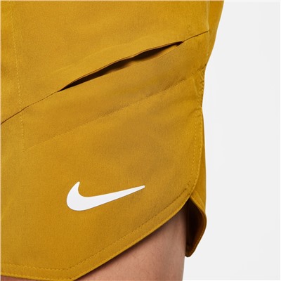 Bermudas Nikecourt Advantage - Dri-Fit - tenis - amarillo