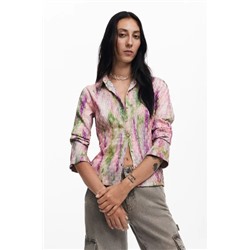 Watercolor gradient blouse