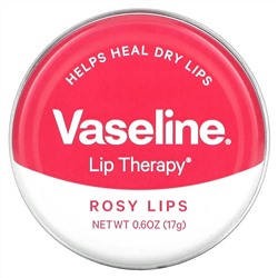 Vaseline, Lip Therapy, розовые губы, 17 г (0,6 унции)