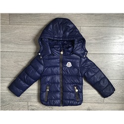 М.17-22 Куртка Moncler темно-синяя (104,110,116,122)