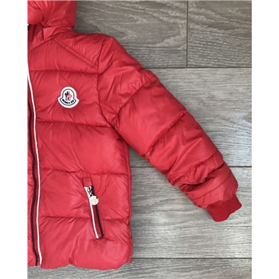 М.17-29 Куртка Moncler красная  (98,110,116,122)