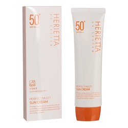 Крем солнцезащитный для лица Herietta Perfect Multi Sun Cream SPF50 + PA +++, 90 гр