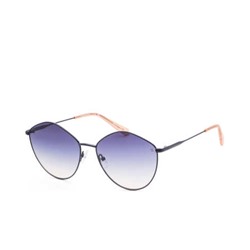Calvin Klein Women's Blue Geometric Sunglasses, Calvin Klein