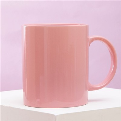 Кружка керамическая «Любимая мама», 300 мл, цвет розовый