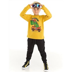 Denokids Racer Крокодиловый комплект с футболками и брюками для мальчика