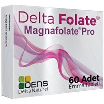 Delta Folate Magnafolate Pro 60 Emme Tableti