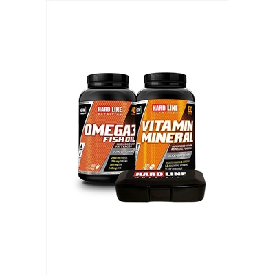 Hardline Omega3 & Vitamin Minarel Kombinasyonu