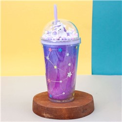 Тамблер "Unicorn star", purple (450 ml)
