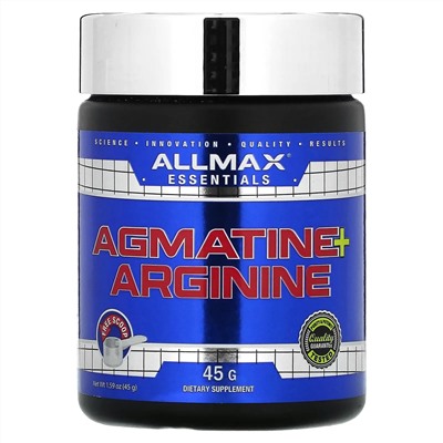 ALLMAX, Агматин + аргинин, 45 г (1,59 унции)