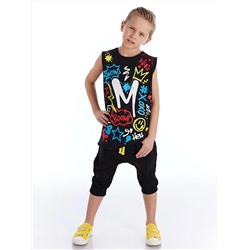 MSHB&G Комплект из футболки и шорт-капри для мальчика Splash