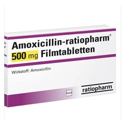 Amoxicillin-ratiopharm® 500 mg антибиотик