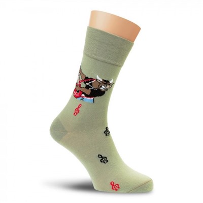 Р62 подарочный набор мужских носков символ года 2021 (5 пар)