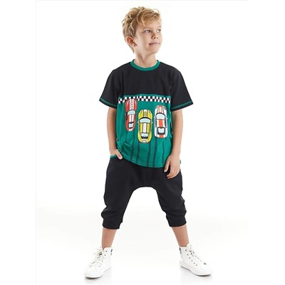 MSHB&G Комплект из футболки и шорт-капри для мальчика Finish