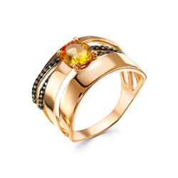 Золотое кольцо с ситалом - КЛ3324-48