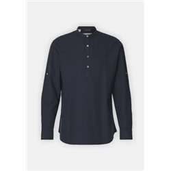 Selected Homme - SLHREGNEW TUNIC - рубашка - темно-синий