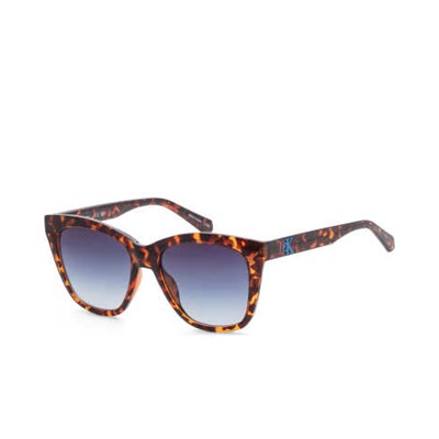 Calvin Klein Women's Brown Square Sunglasses, Calvin Klein