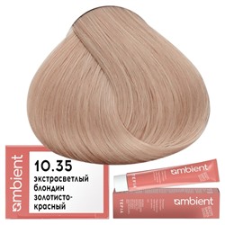 Крем-краска для волос AMBIENT 10.35, Tefia