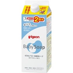 PIGEON Мыло-пенка д/детей Baby foam Soap  возраст 0+ короб с крышкой 800мл /12