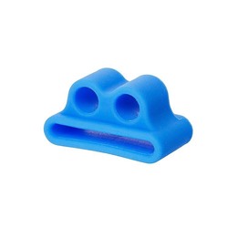 Держатель силиконовый для наушников "Apple AirPods" (blue)