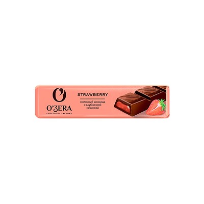 «O'Zera», шоколадный батончик Strawberry, 50 г