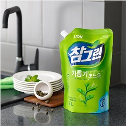Lion -Жидкость для мытья посуды, фруктов и овощей зеленый чай