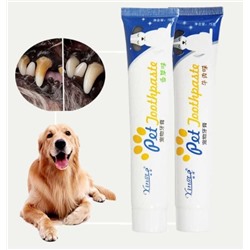 Зубная паста "Pet Toothpaste" для собак, чистка и уход за питомцем Говядина