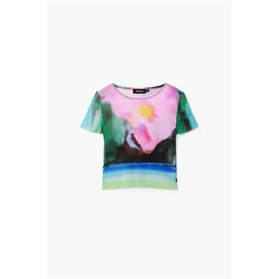 Faded landscape T-shirt