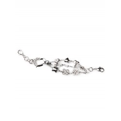 Браслет ELEGANZZA BRSN-032 silver/white rhodium