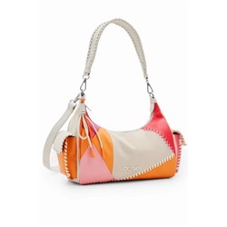 M patchwork shoulder bag