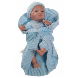 «Бэби с голубым одеялом, 45см» PR5172