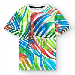 Camiseta - punto - estampado - 100% algodón - multicolor