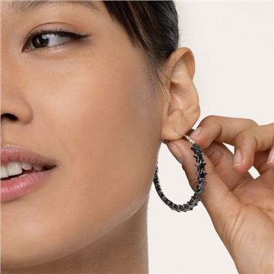 HEMATITE HEARTS HOOPS