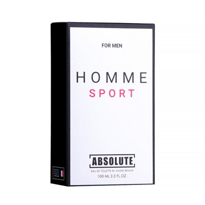 Туалетная вода мужская Absolute Homme Sport (по мотивам Allure Homme Sport), 100 мл