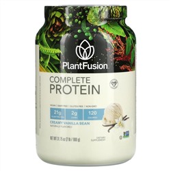 PlantFusion, Complete Protein, сливочная ваниль, 900 г (2 фунта)