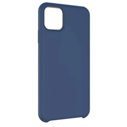 Силиконовый чехол для iPhone 12pro (Темно синий)