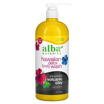 Alba Botanica, Гель для душа Hawaiian Detox, 946 мл (32 жидк. Унции)