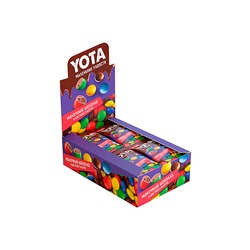 «Yota», драже молочный шоколад в цветной глазури, 40 г