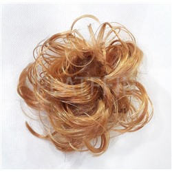 Резинка из искусственных золотистых волос