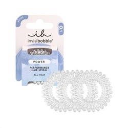 Резинка-браслет для волос invisibobble POWER Crystal Clear (в картоне)