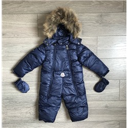 М.1705 Комбинезон Moncler темно синий (104)