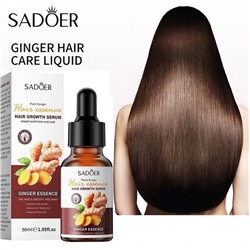 Сыворотка для роста волос с корнем имбиря Sadoer Plant Ginger Hair Essence 30мл